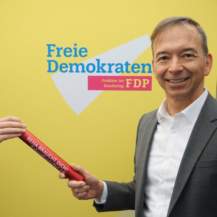 Staffelübergabe an Pascal Kober, MdB (FDP)