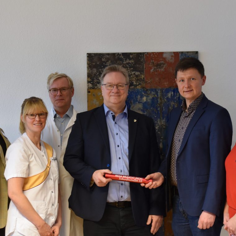 Staffelübergabe im Klinikzentrum Bad Sulza an Ralph Lenkert, MdB (Die Linke)