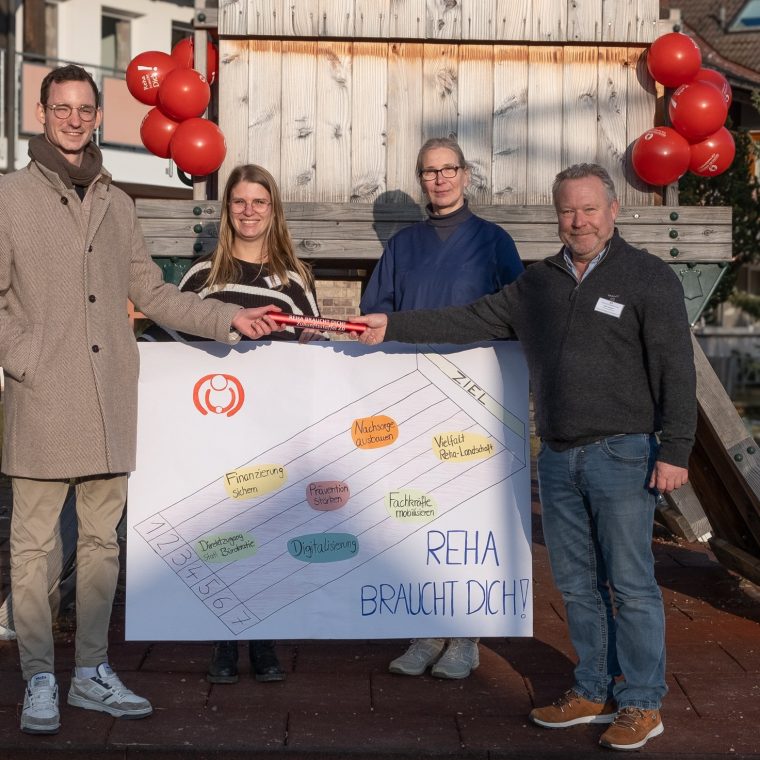 Staffelübergabe an Jan-Lukas Schmitt (Bündnis 90/Die Grünen)  in der Eltern-Kind-Fachklinik Ursee.